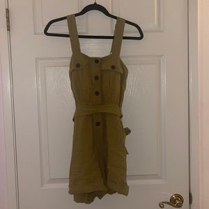 Urban Outfitters Green Romper (Worn Once)